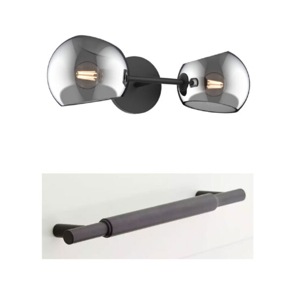 Bath Wall Sconce and Cabinet Pull