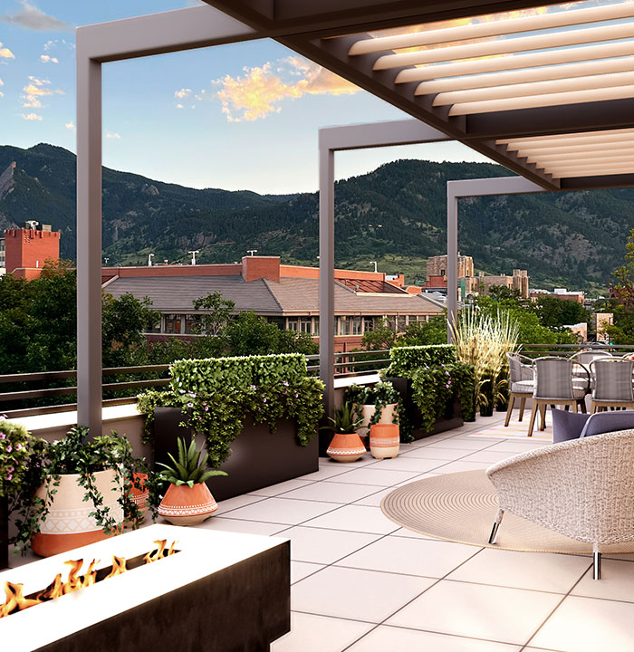 Custom-designed homes in the heart of Boulder