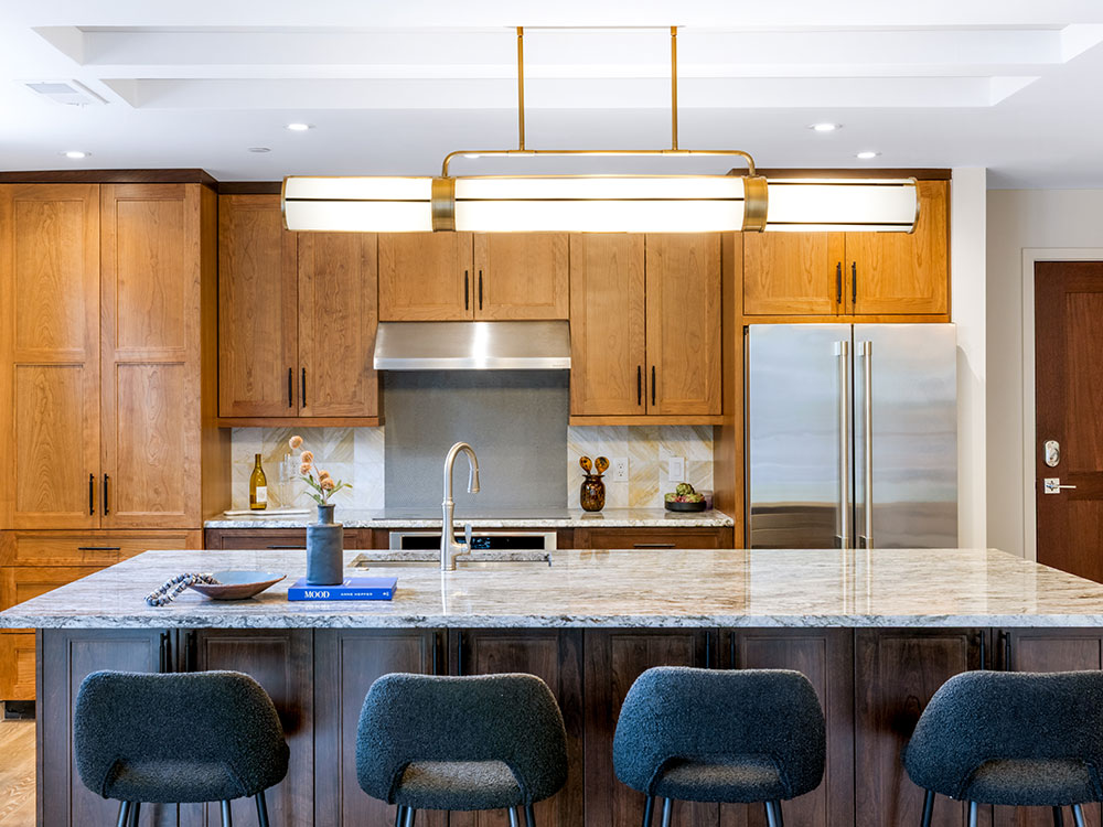 The Terraces on Spruces kitchen area