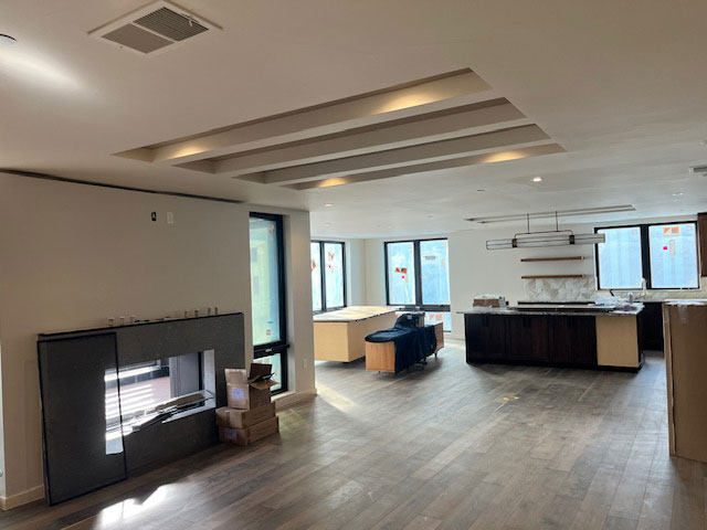 CONSTRUCTION NEARING COMPLETION AT THE TERRACES